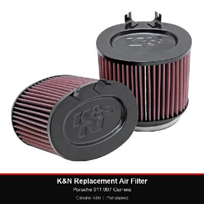 K&N Replacement Air Filter - Porsche 911 997 Carrera