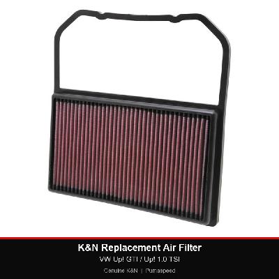 K&N Replacement Air Filter - VW Up! GTI / Up! 1.0 TSI
