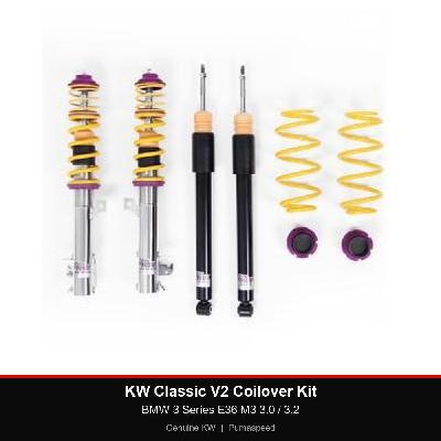 KW Classic V2 Coilover Kit - BMW 3 Series E36 M3 3.0 / 3.2