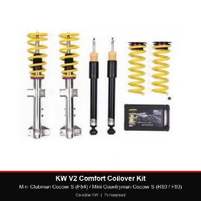 KW V2 Comfort Coilover Kit - Mini Clubman Cooper S (F54) / Mini Countryman Cooper S (R60 / F60)