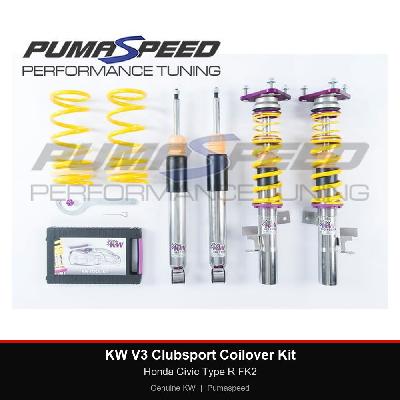 KW V3 Clubsport Coilover Kit - Honda Civic Type R FK2