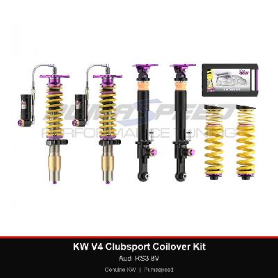 KW V4 Clubsport Coilover Kit - Audi RS3 8V
