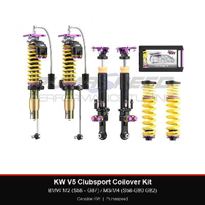 KW V5 Clubsport Coilover Kit - BMW M2 (S58 - G87) / M3/M4 (S58-G80 G82)