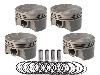 Mahle Motorsport forged pistons for the Ford Focus RS Mk3 2.3 EcoBoost - Pumaspeed forged engine part