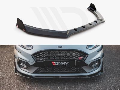 Maxton Design Front Splitter + Flaps V.4 - Fiesta Mk8 ST & ST-Line