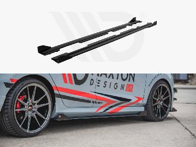 Maxton Design Racing Side Skirts + Flaps - Fiesta Mk8 ST & ST-Line