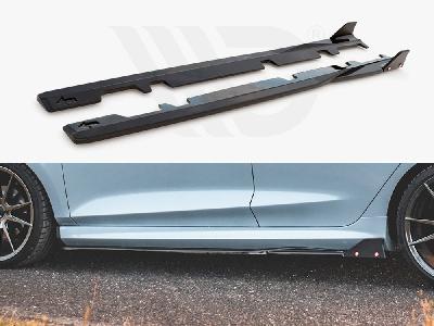 Maxton Design Side Skirts + Flaps V.2 - Fiesta Mk8 ST & ST-Line