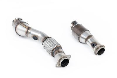 Milltek Large Bore Downpipe & Hi-Flow Sports Cat (with HJS HQ 200CPSI Cats)