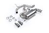 Milltek Sport Audi A3/Seat Cupra + Leon/VW Golf MK5 GTI 2.0T - Cat-Back Exhaust System with Twin Polished Trims (SSXVW147) - view 2