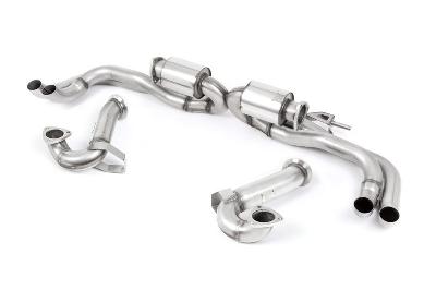 Milltek Sport Audi R8 V10 5.2 (2009 - 2012) - Supercup Cat-Back Exhaust System - Uses OE Trims