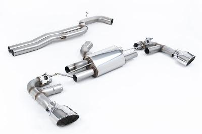 Milltek Sport Audi RS3 8V Facelift - 80MM Race (Loudest) Cat-Back Exhaust System