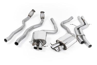 Milltek Sport Audi RS5 B8 Coupe - Cat-Back Exhaust System (U.S Spec) - Uses OE Trims
