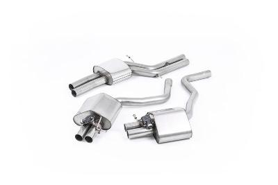 Milltek Sport Audi RS6 C7 - Road+ Cat-Back Exhaust System - Fits OE Tips