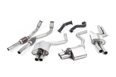 Milltek Sport Audi RS6/RS7 C7 - Complete Exhaust System - Uses OE Tips
