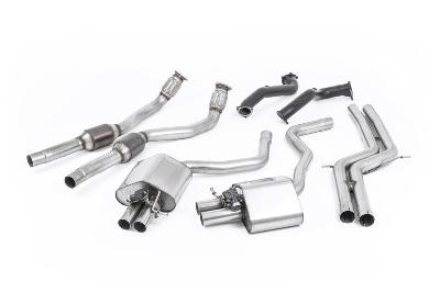Milltek Sport Audi RS6/RS7 C7 - Complete Exhaust System - Uses OE Trims