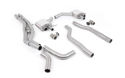 Milltek Sport Audi RS6/RS7 C8 - Cat Back System (Twin 80mm) - Louder - (OE Requires Cutting)