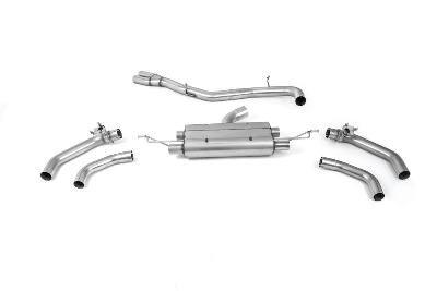 Milltek Sport Audi RSQ3 - 80mm OPF Back Exhaust System - Fits - ECE R59 Approved