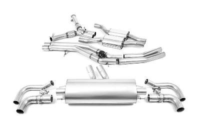 Milltek Sport Audi RSQ8 - Cat-Back Exhaust System - Uses OE Trims - No Cutting Required