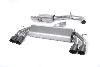 Milltek Sport Audi S3 8V/8V.2 - Non-Valved & Cat-Back Race Exhaust System - view 2