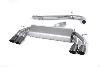 Milltek Sport Audi S3 8V/8V.2 - Non-Valved & Cat-Back Race Exhaust System (Louder)