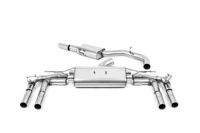 Milltek Sport Audi S3 8Y GPF models - 80mm Cat-Back Exhaust System