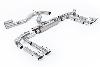 Milltek Sport Audi S3 8Y - Race (Loudest) Cat Back Exhaust System with with Polished Ovals