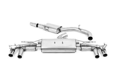 Milltek Sport Audi S3 8Y Sportback GPF models - 80mm Cat-Back Exhaust System - EC Approved