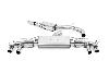 Milltek Sport Audi S3 8Y Sportback GPF models - 80mm Cat-Back Exhaust System - EC Approved - view 4