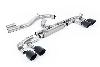 Milltek Sport Audi S3 8Y Sportback GPF models - 'Race' 80mm (Loudest) Cat-Back Exhaust System - view 2