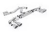Milltek Sport Audi S3 8Y Sportback GPF models - 'Race' 80mm (Loudest) Cat-Back Exhaust System - view 4