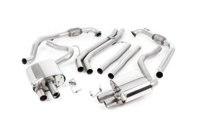 Milltek Sport Audi S4 B9 Non sport Diff models - Cat-Back