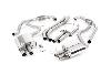 Milltek Sport Audi S4 B9 Sport Diff without Brace Bars - Cat Back - view 4