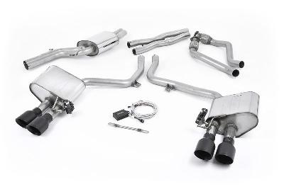 Milltek Sport Audi S4 V6/S5 3.0 B8.5 - Valved & Cat-Back Exhaust System