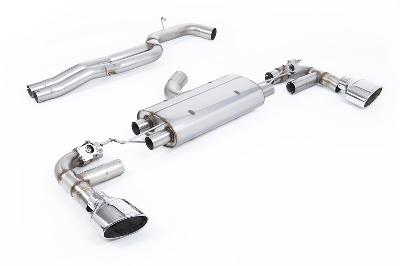 Milltek Sport Audi TTRS MK3 Quattro - 80mm Cat-Back Exhaust System