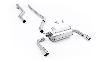 Milltek Sport BMW F30 320i M Sport - Race (Loudest) Cat-Back Exhaust System (For M340i Valance)