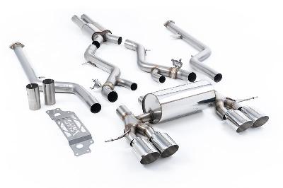Milltek Sport BMW G87 M2 - Cat-Back , Including Resonated 3