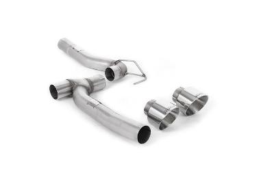 Milltek Sport Ford Fiesta MK8 1.0T ST Line (Dual Outlets) - Upgrade Kit for Existing Milltek Cat Back Systems (Includes Diffuser)