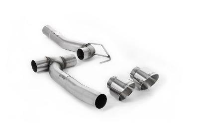 Milltek Sport Ford Fiesta MK8 1.0T ST Line (Dual Outlets) - Upgrade Kit for Existing Milltek Cat Back Systems (Requires Diffuser)