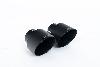 Milltek Sport Ford Fiesta MK8 1.0T ST Line (Dual Outlets) - Upgrade Kits for Existing Milltek Cat Back Systems with Cerakote Black GT-100 Trims (Requires Diffuser) - view 2