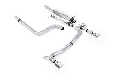 Milltek Sport Ford Fiesta MK8 ST 1.5 (Pre Sept 2020) - GPF Back Maxton Designs Dual Outlet (Includes Diffuser)
