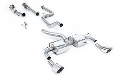 Milltek Sport Ford Focus MK2 RS - Turbo-Back Exhaust System