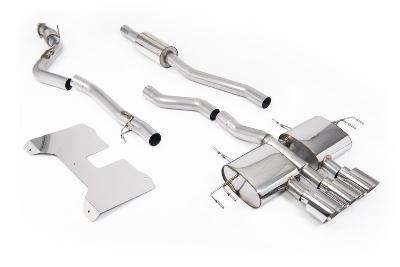 Milltek Sport Honda Civic FL5 Type R - Part (Road+) Non-Valved Catback Systems