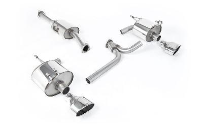 Milltek Sport Honda S2000 AP2 - Twin Rear Silencer