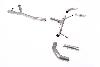 Milltek Sport Mercedes A35 AMG (GPF Models) - Race Non-Valved GPF-Back Exhaust (Loudest) - Uses OE Trims