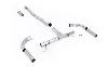Milltek Sport Mercedes A35 AMG - Race & Non-Valved Front Pipe Back Exhaust (Uses OE Trims)