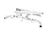 Milltek Sport Mercedes A35 AMG W177 Hatch (GPF Models) - Non-Valved Cat-Back Race Exhaust System (Louder))