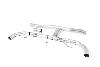 Milltek Sport Mercedes A35 AMG W177 Hatch (GPF Models) - Non-Valved GPF/OPF Back Race Exhaust System (Uses OE Trims)