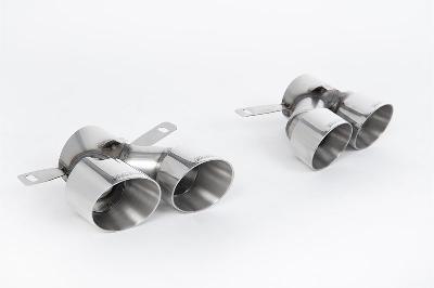 Milltek Sport Mercedes A35 AMG W177 Hatch (GPF Models) - Polished Quad Outlet Trims