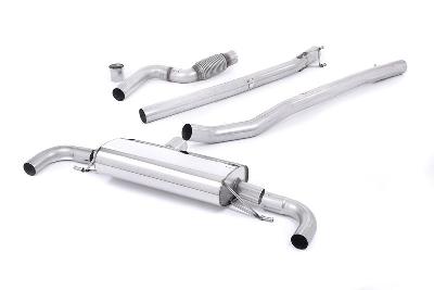 Milltek Sport Mercedes A45 AMG W176 - Non-Valved & Cat-Back Race Exhaust System (Uses OE Trims)