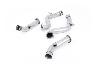 Milltek Sport Mercedes C63/C63S W205 & E63S AMG - Large Bore Downpipe Pair with Catalyst Delete (For Milltek or OE Exhaust)